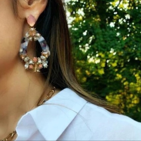Stella & Dot | Pastel Jeweled Versatile [V] Dew Drop Statement-to-Stud E… - Picture 8 of 12